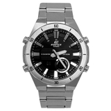 CASIO EDIFICE ERA-110D-1A | NAM | DÂY THÉP - PIN 10 NĂM | CHÍNH HÃNG