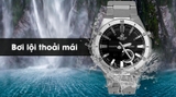 CASIO EDIFICE ERA-110D-1A | NAM | DÂY THÉP - PIN 10 NĂM | CHÍNH HÃNG