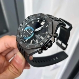 CASIO EDIFICE ECB-10PB-1ADF | NAM | DÂY CAO SU - BLUETOOTH | CHÍNH HÃNG
