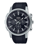 CASIO NAM MTP-E505-1AVDF | NAM | DÂY CAO SU | CHÍNH HÃNG