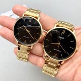 CASIO MTP-VT01G-1BUDF | NAM-NỮ | DÂY THÉP | CHÍNH HÃNG