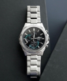 CASIO EDIFICE EFR-S567D-1AVUDF | NAM | KÍNH SAPPHIRE | DÂY THÉP | CHÍNH HÃNG