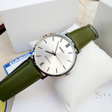 CASIO MTP-VT01L-3BUDF | NAM - NỮ | DÂY DA | CHÍNH HÃNG