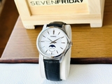 CASIO MTP-M100L-7AVDF | SUN MOON PHASE | NAM | DÂY DA | CHÍNH HÃNG