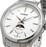 CASIO MTP-M100D-7AVDF | SUN MOON PHASE | NAM | DÂY THÉP | CHÍNH HÃNG