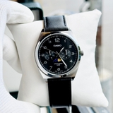 CASIO MTP-M300L-1AVDF SUN MOON PHASE | NAM | DÂY DA | CHÍNH HÃNG