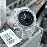 CASIO G-SHOCK GA-2100SKE-7ADR | NAM | DÂY CAO SU | CHÍNH HÃNG