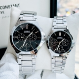 CASIO MTP-V300D-1AUDF | NAM - NỮ | DÂY THÉP | CHÍNH HÃNG