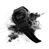 CASIO G-SHOCK DW-5600BB-1DR | NAM | DÂY CAO SU | CHÍNH HÃNG