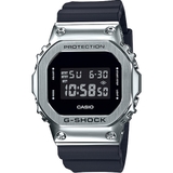 CASIO G-SHOCK GM-5600-1DR | NAM | BENZEL THÉP - DÂY CAO SU | CHÍNH HÃNG