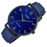 CASIO MTP-VT01BL-2BUDF | NAM - NỮ | DÂY DA | CHÍNH HÃNG