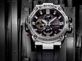 CASIO G-SHOCK G-STEEL GST-B100-1ADR | NAM | DÂY NHỰA - KẾT NỐI BLUETOOTH | CHÍNH HÃNG