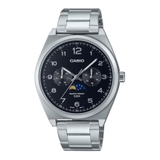 CASIO MTP-M300D-1AVDF SUN MOON PHASE | NAM | DÂY THÉP | CHÍNH HÃNG