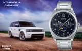CASIO MTP-M300D-1AVDF SUN MOON PHASE | NAM | DÂY THÉP | CHÍNH HÃNG
