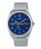 CASIO MTP-M300M-3AVDF SUN MOON PHASE | NAM | DÂY THÉP | CHÍNH HÃNG