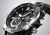 CASIO EDIFICE ECB-40P-1ADF | NAM | DÂY CAO SU-BLUETOOTH | CHÍNH HÃNG