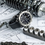 CASIO EDIFICE ECB-40P-1ADF | NAM | DÂY CAO SU-BLUETOOTH | CHÍNH HÃNG