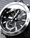 CASIO EDIFICE ECB-40P-1ADF | NAM | DÂY CAO SU-BLUETOOTH | CHÍNH HÃNG