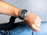 CASIO EDIFICE ECB-40P-1ADF | NAM | DÂY CAO SU-BLUETOOTH | CHÍNH HÃNG