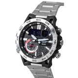 CASIO EDIFICE ECB-40D-1ADF | NAM | DÂY THÉP-BLUETOOTH | CHÍNH HÃNG