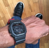 CASIO G-SHOCK DW-5600HR-1DR | NAM | DÂY CAO SU | CHÍNH HÃNG