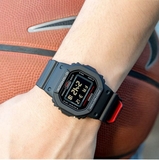 CASIO G-SHOCK DW-5600HR-1DR | NAM | DÂY CAO SU | CHÍNH HÃNG