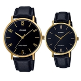 CASIO MTP-VT01GL-1B2UDF | NAM - NỮ | DÂY DA | CHÍNH HÃNG
