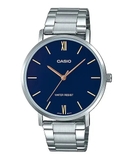 CASIO MTP-VT01D-2BUDF | NAM-NỮ | DÂY THÉP | CHÍNH HÃNG