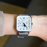 CASIO MTP-M305D-7AVDF | SUN MOON PHASE | NAM | DÂY THÉP | CHÍNH HÃNG