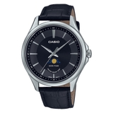 CASIO MTP-M100L-1AVDF | SUN MOON PHASE | NAM | DÂY DA | CHÍNH HÃNG