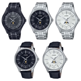 CASIO MTP-M100L-7AVDF | SUN MOON PHASE | NAM | DÂY DA | CHÍNH HÃNG