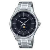 CASIO MTP-M100D-1AVDF | SUN MOON PHASE | NAM | DÂY THÉP | CHÍNH HÃNG