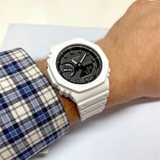 CASIO G-SHOCK GA-2100-7ADR | NAM | DÂY CAO SU | CHÍNH HÃNG