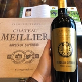 Rượu vang Pháp Meillier Bordeaux Superieur