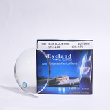 TRÒNG KÍNH EYELAND LENS CẬN LOẠN CHỐNG ÁNH SÁNG XANH 1.61