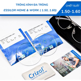 ĐA TRÒNG ĐÁNH ESSILOR ESSENTIAL HOME & WORK CHỐNG UV, ÁNH SÁNG XANH