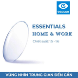 ĐA TRÒNG ĐÁNH ESSILOR ESSENTIAL HOME & WORK CHỐNG UV, ÁNH SÁNG XANH