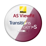 Tròng kính Đơn tròng Nikon AS Viewfit TRANSITION GEN S