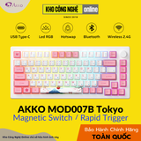 Bàn phím AKKO MOD007B-HE PC Tokyo Sakura Pink Magnetic Switch