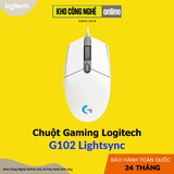 Chuột Gaming Logitech G102 - Trắng