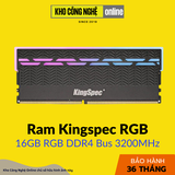 Ram Kingspec 16GB RGB DDR4 Bus 3200MHz dành cho PC