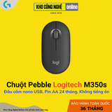 Chuột Pebble Logitech M350s - Đen