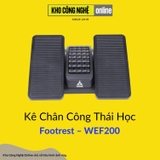 Kê chân công thái học WARRIOR Ergonomic Footrest WEF200