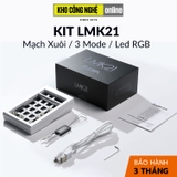 KIT Bàn phím cơ LMK21 | Nhôm CNC | Gasket Mount | 3 Modes | Hotswap | VIA