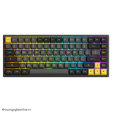 Bàn phím cơ AKKO 3084B Plus Black & Gold (Bluetooth 5.0 / Wireless 2.4Ghz / Hotswap / Foam tiêu âm / AKKO CS Jelly sw)