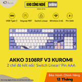 Bàn phím AKKO 3108RF V3 Kuromi