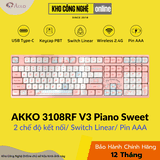 Bàn phím AKKO 3108RF V3 Piano Sweet