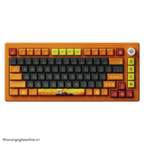 Bàn phím cơ AKKO 5075B Plus Naruto (Multi-modes / RGB / Hotswap / Gasket mount)