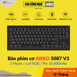 Bàn phím AKKO 5087 V3 Transparent