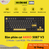Bàn phím AKKO 5087 V3 Black&Gold